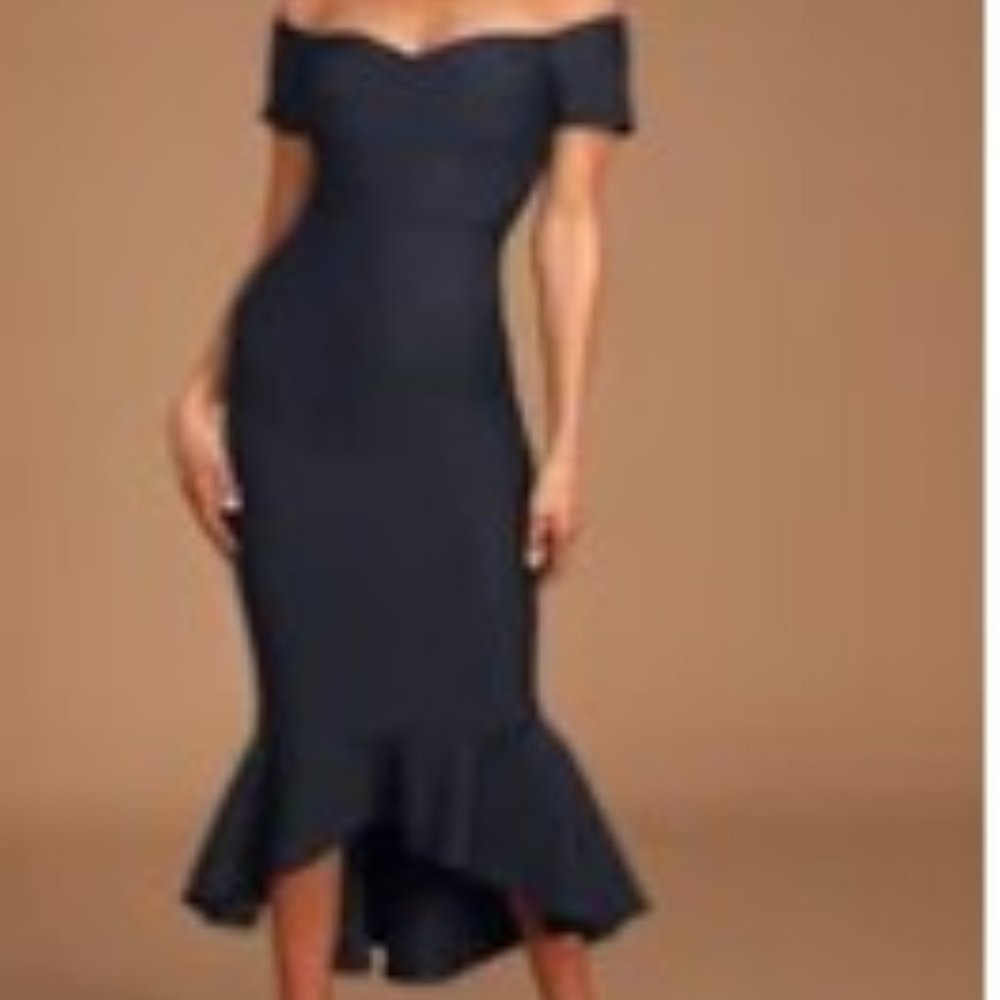 Navy blue Lulus dress